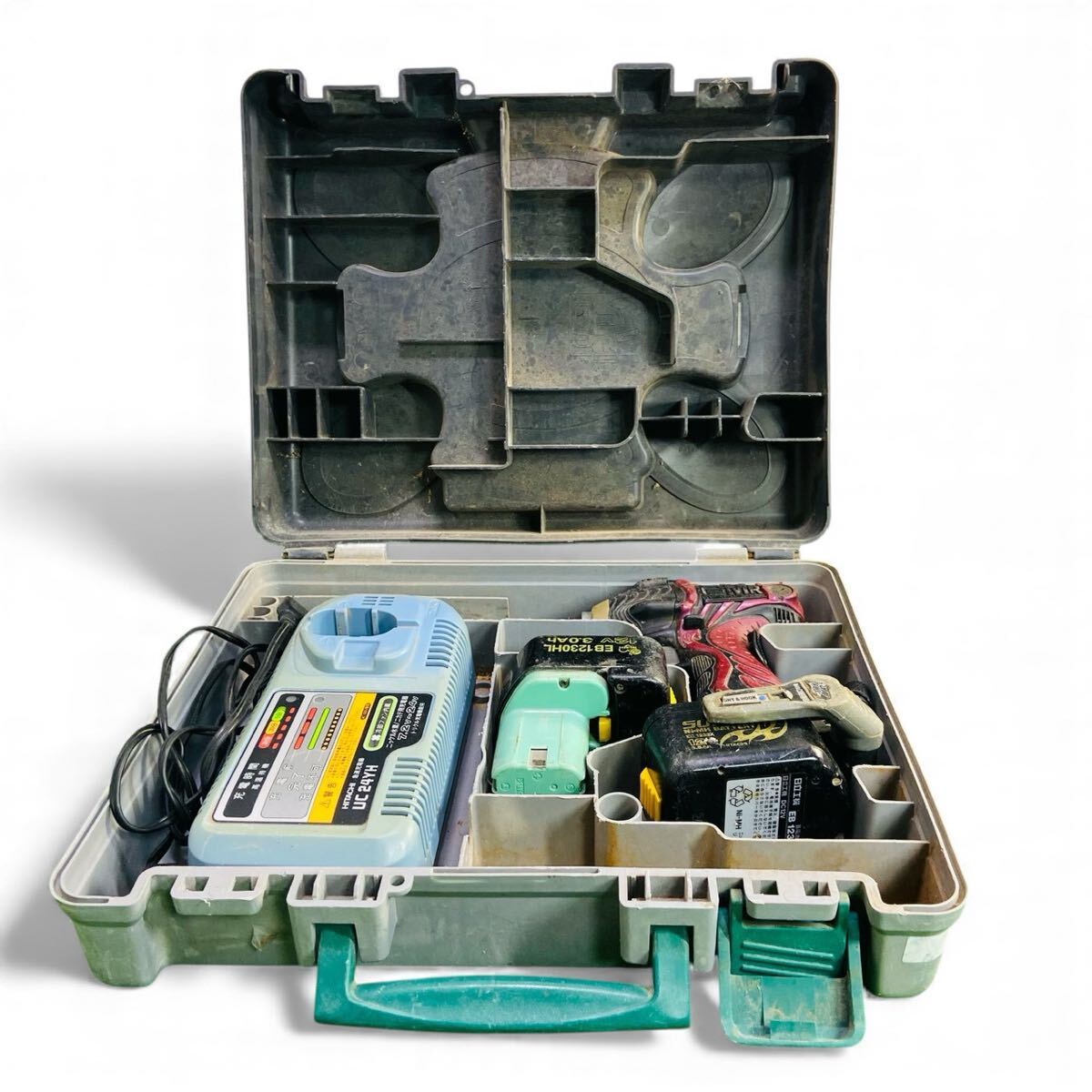 ★☆日立 HITACHI コードレス インパクトドライバー WH12DMR 12V 充電式 電動工具 電気工具 道具 工具 動作確認済み C☆★拍卖