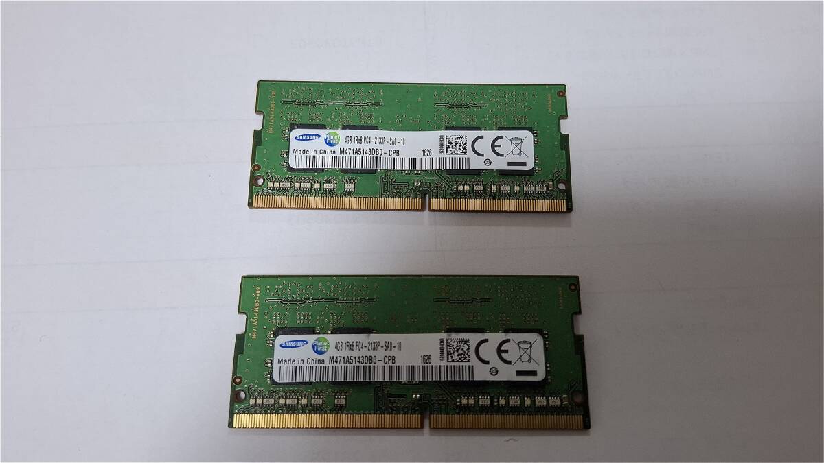 ★★メモリ SUMSUNG 4GB PC4 2枚★★送料無料②拍卖