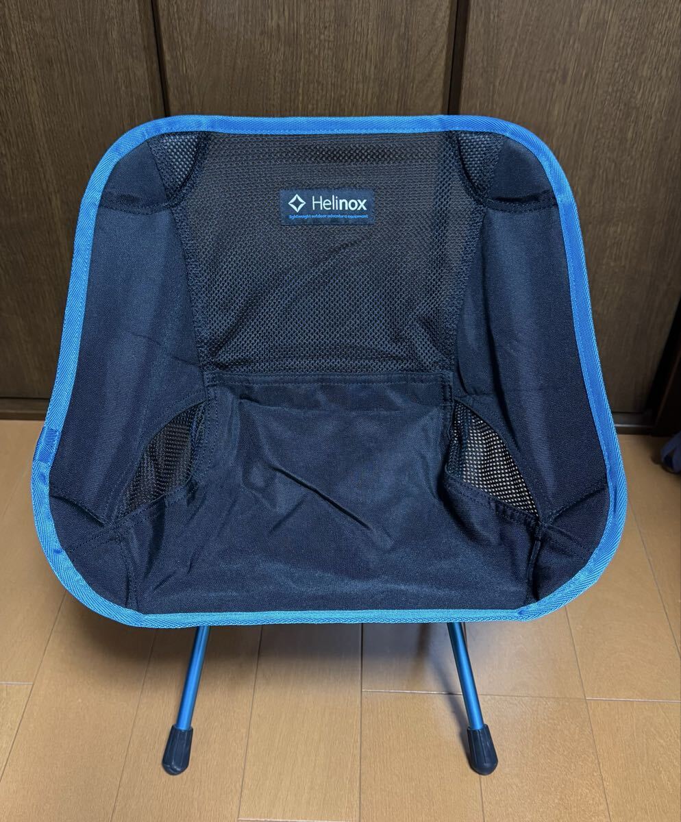 美品(室内保管品) ヘリノックス HELINOX チェアワンミニ BK アウトドアチェア 軽量拍卖