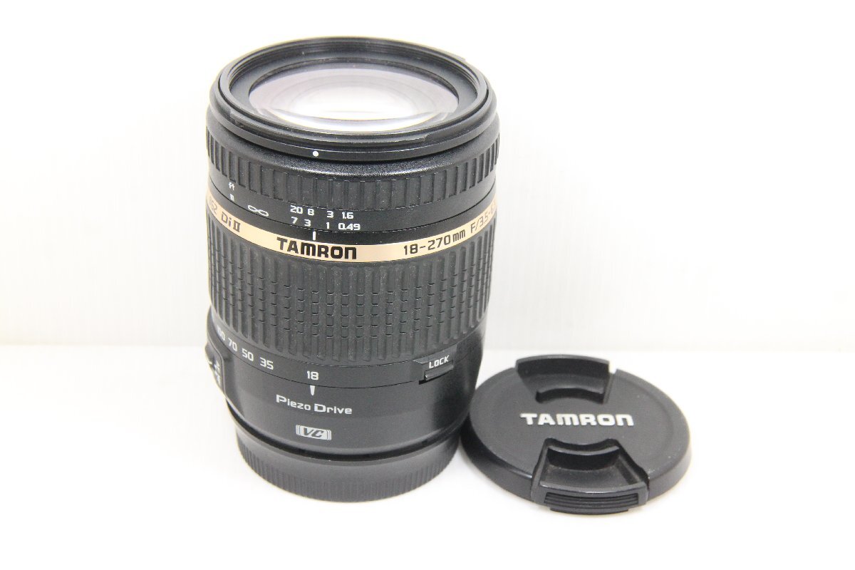 B509237☆☆良品★タムロン AF18-270mm F3.5-6.3 DiⅡ VC PZD キヤノン用拍卖