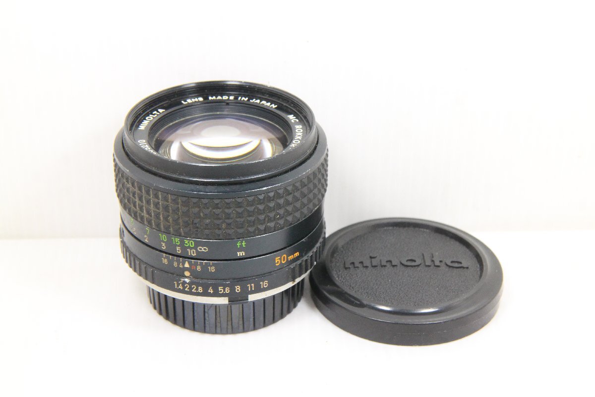 B510016☆☆良品★ミノルタ MC ROKKOR-PG 50mm F1.4拍卖