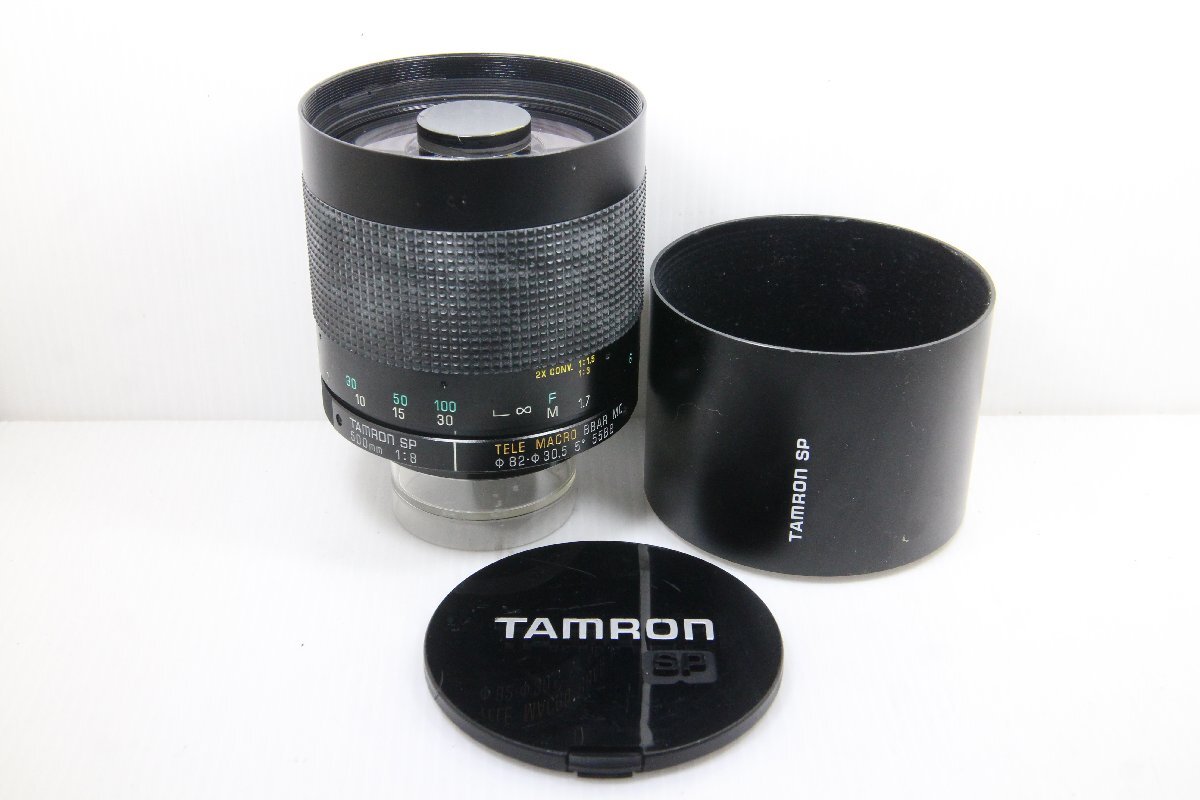 B999☆☆良品★タムロン SP 500mm F8 TELE MACRO BBAR MC マウント無し拍卖