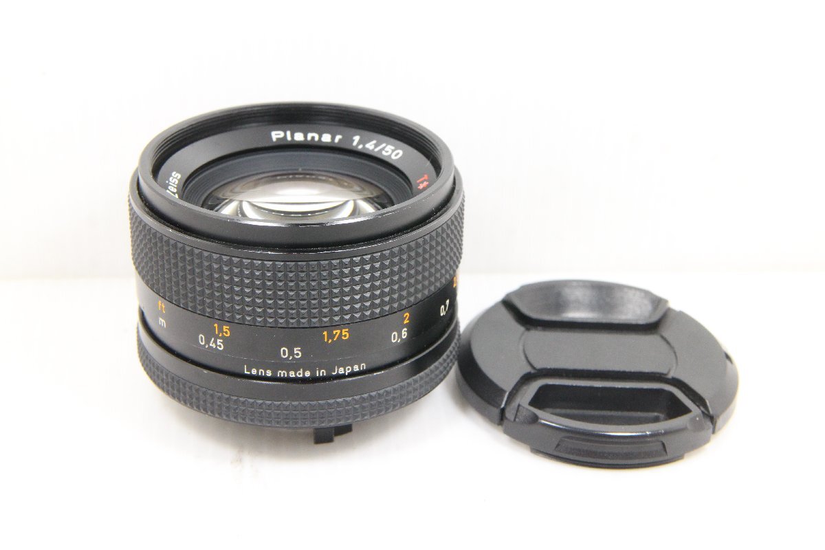 B999☆☆良品★コンタックス Carl Zeiss Planar T* 50mm F1.4 AEJ拍卖