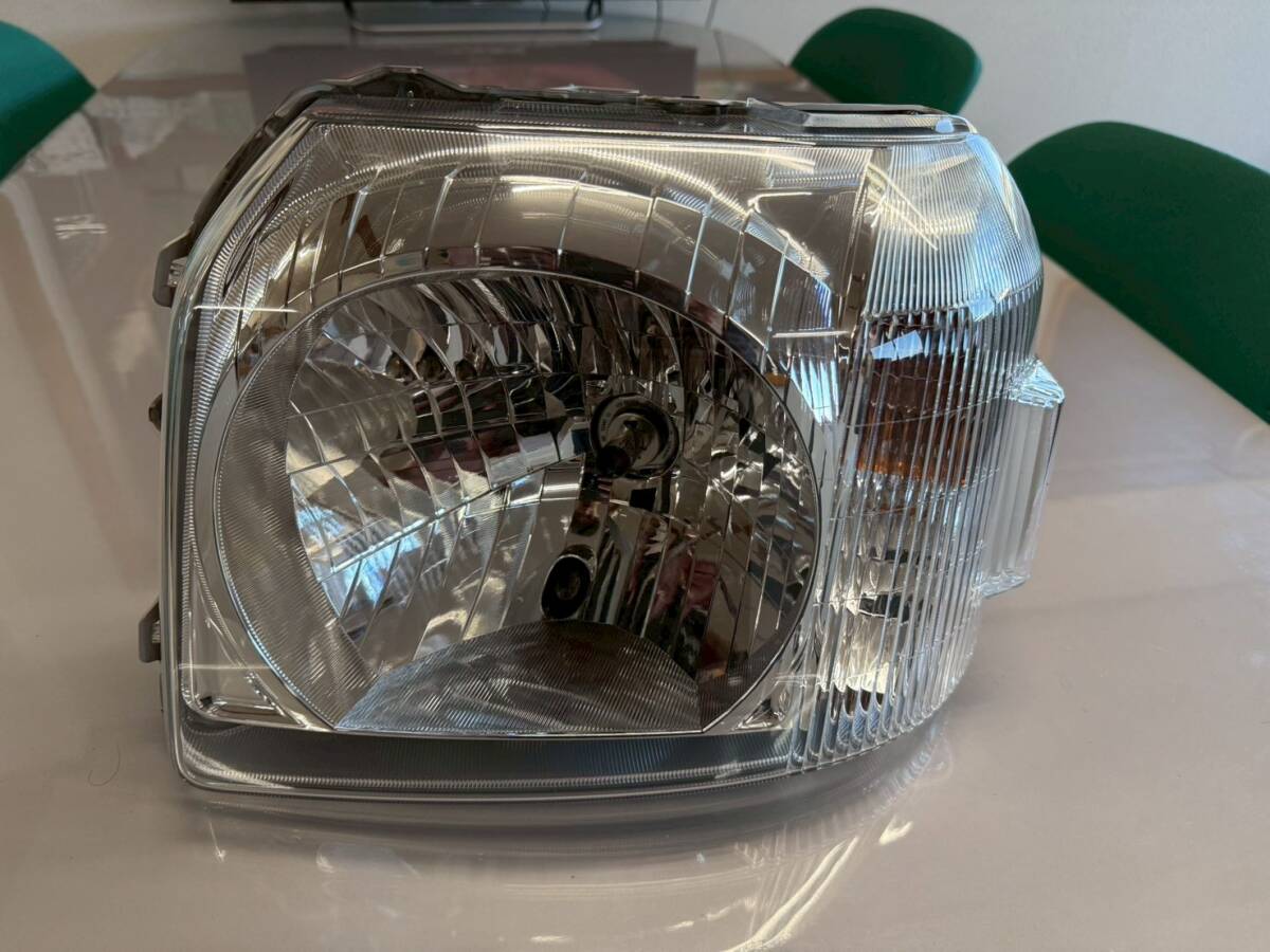 HJ1 ホンダ バモスホビオ 左ヘッドライト KOITO 100-62084 ハロゲン レベライザー付き 点灯OK 0710拍卖