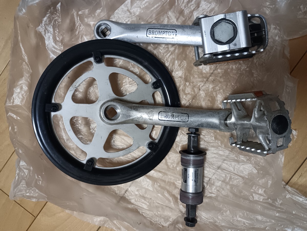 BROMPTONブロンプトン純正クランクセット 170mm BB付拍卖