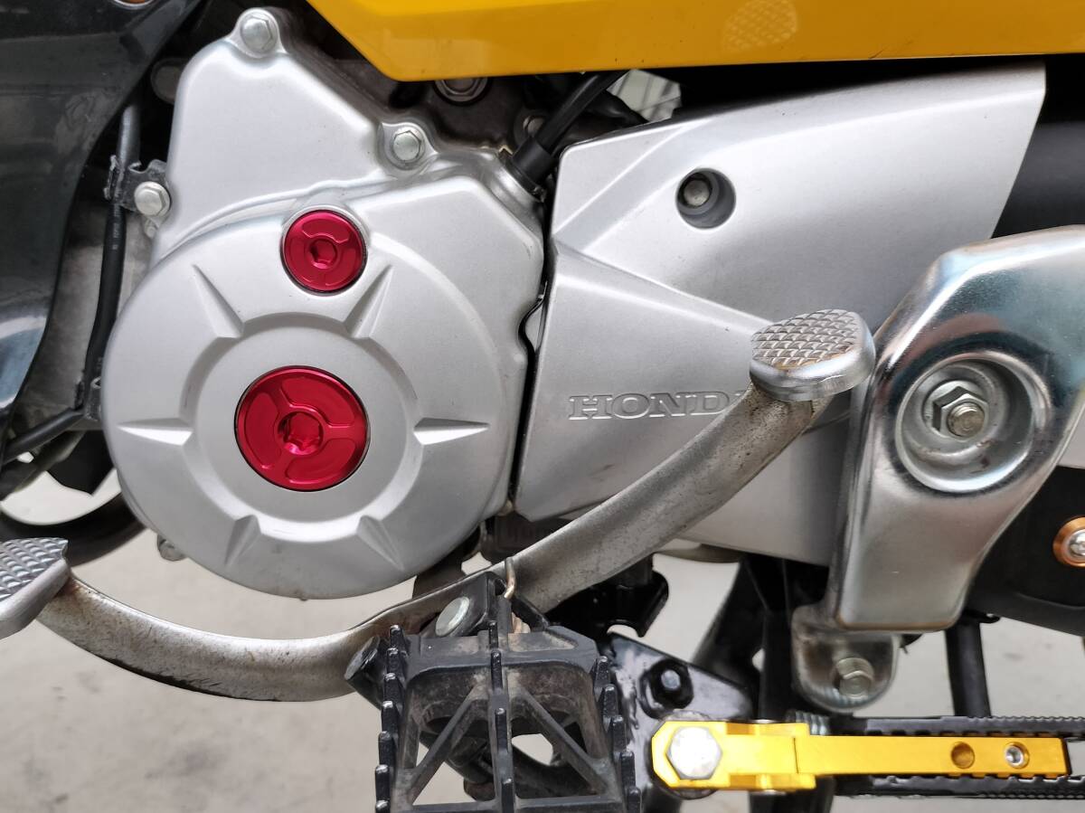 アルミ 削出し ジェネレーター カバー キャップ レッドアルマイト Oリング付き スーパーカブ クロスカブ グロム ハンターカブ等に!拍卖