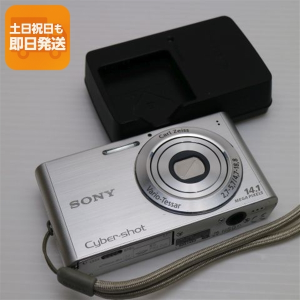 美品 Cyber-shot DSC-W320 シルバー 即日発送 SONY デジカメ デジタルカメラ 本体 あすつく 土日祝発送OK拍卖