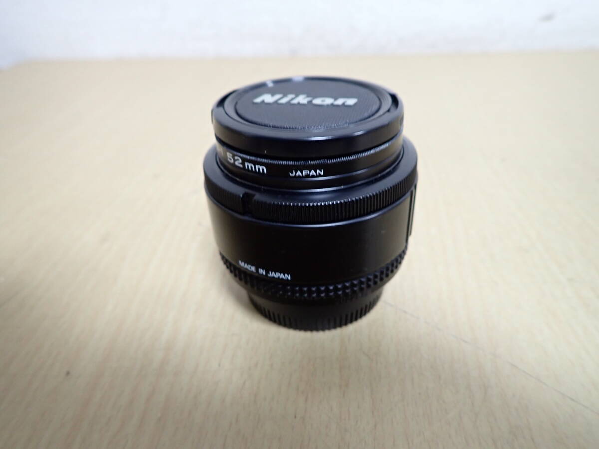 「S3C」②NIKON ニコン AF NIKKOR 50mm 1:1.8 レンズ kenko MC-1 52MM 日本製 カメラレンズ拍卖