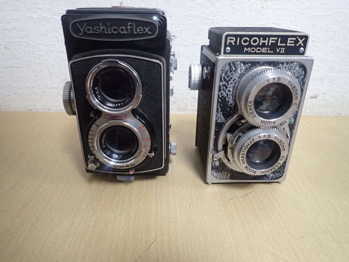 「S3C」まとめて2点 YASHICA ヤシカ Yashicaflex ヤシカフレックス 1:3.5 f=80mm 二眼レフ フィルムカメラ RICOH リコー RICOH FLEX 拍卖