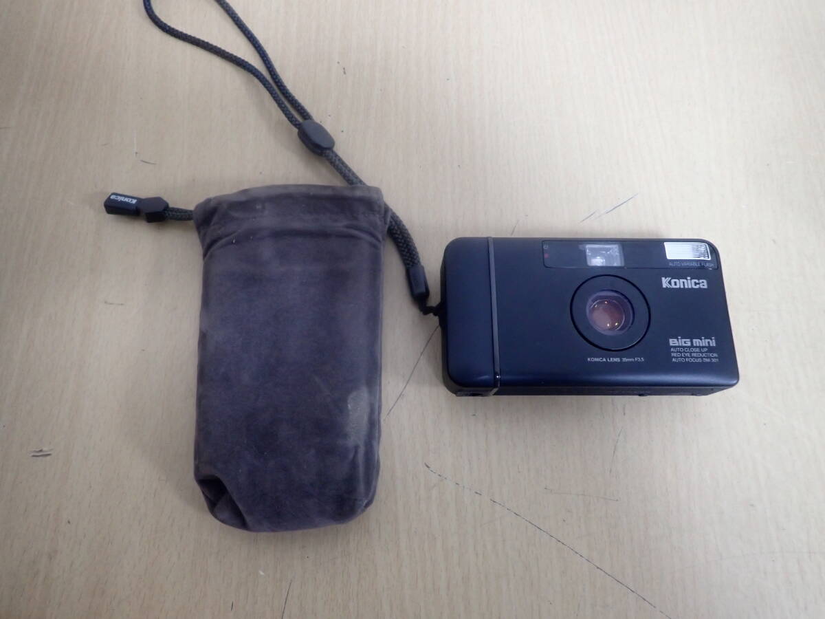 「S3C」④Konica BiG mini BM-301 コニカ コンパクト フィルムカメラ フィルムカメラ ビッグミニ 拍卖