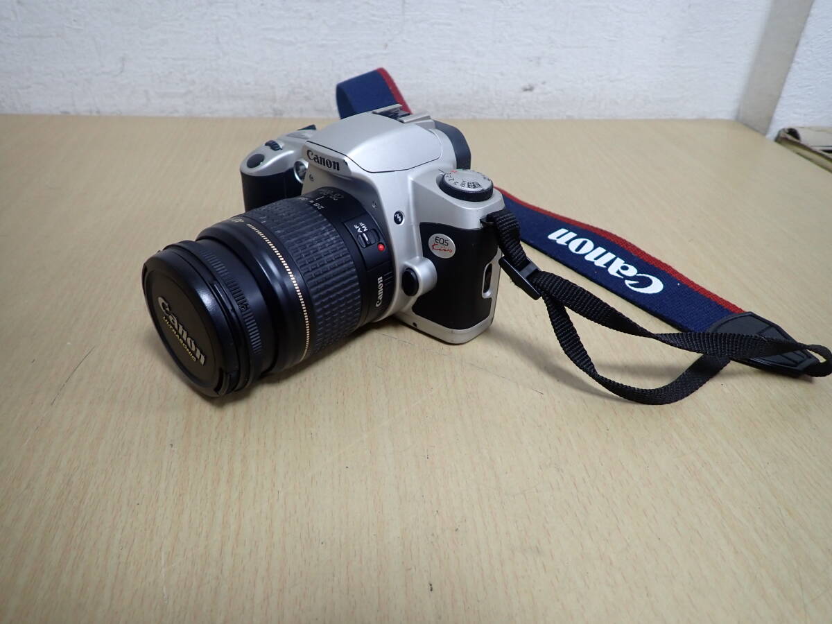「S3C」⑥CANON キャノン EOS Kiss CANON ZOOM 一眼レフ 28-80mm 1:3.5-5.6 フィルム カメラ ボディ 拍卖