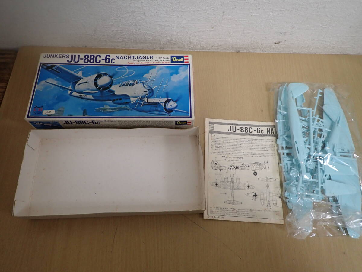 「S5A」内袋未開封 Revell レベル 1/72 JUNKERS ユンカース Ju-88 C-6c ナイトジャガー プラモデル 元箱拍卖