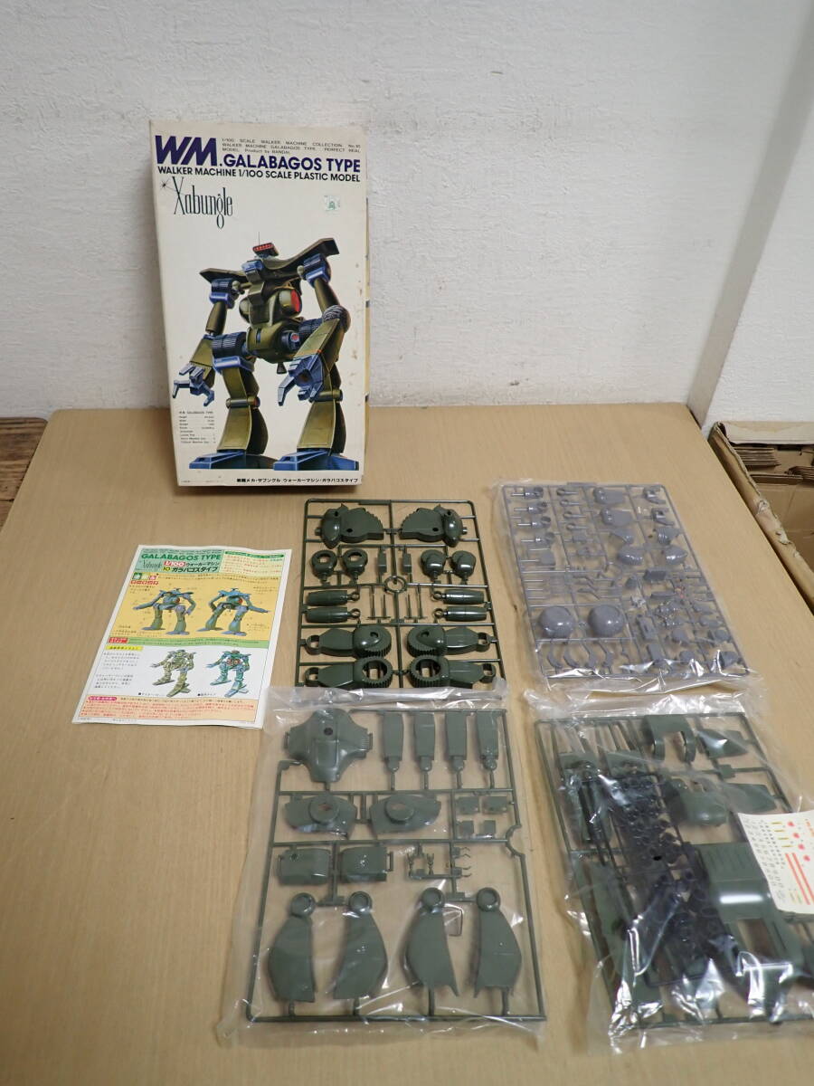 「S5A」未組立 BANDAI バンダイ 戦闘メカ・ザブングル 1/100 ガラバゴスタイプ バンザイマーク 当時物 プラモデル拍卖