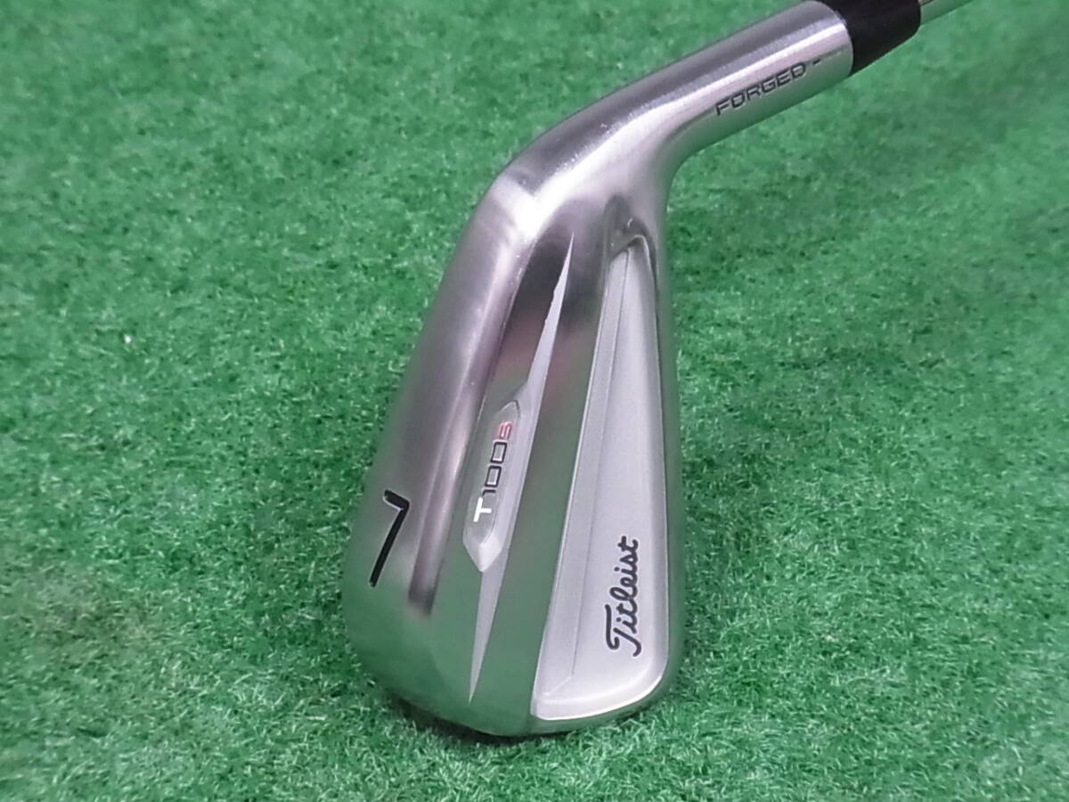 Titleist T100s 2021 #7 NS pro MODUS 115 (S) 7番アイアン単品拍卖