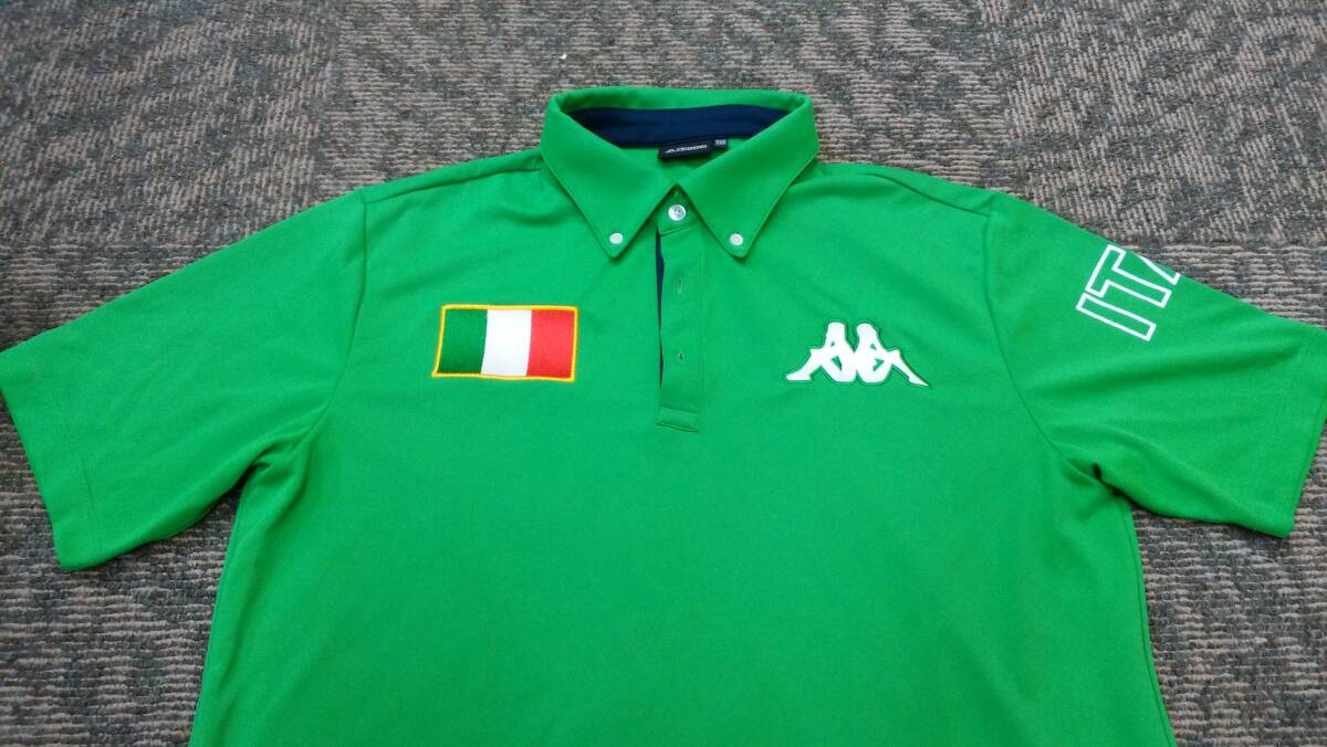 ☆Kappa 半袖シャツ  カッパ ゴルフ 2XO☆拍卖