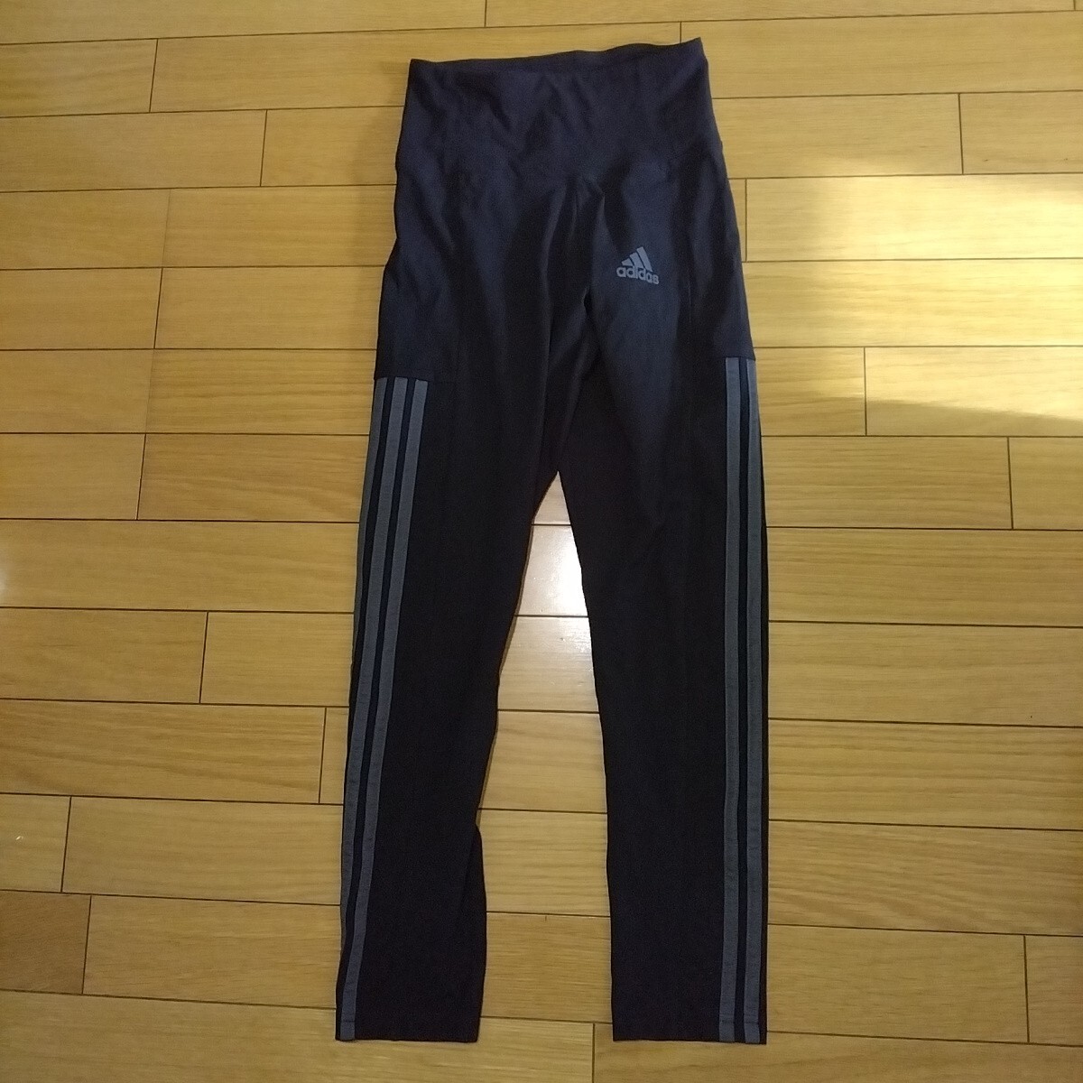 adidas アディダス ロングタイツ レギンス スリーライン レディースS拍卖