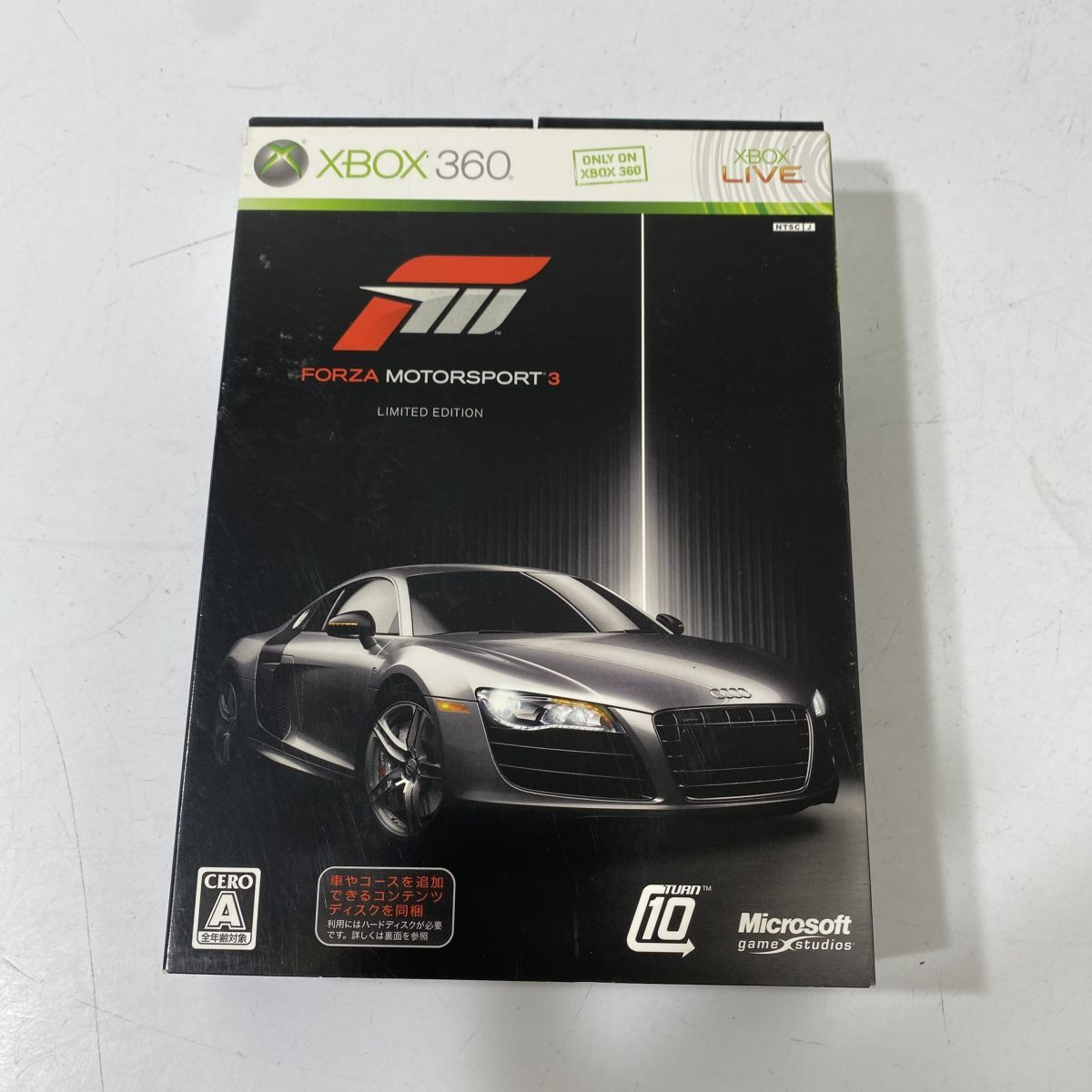 【12/14最終処分】XBOX360 FORZA MOTORSPORT3 LIMITED EDITION 未検品【送料無料】AAL0917/S8365/1005拍卖