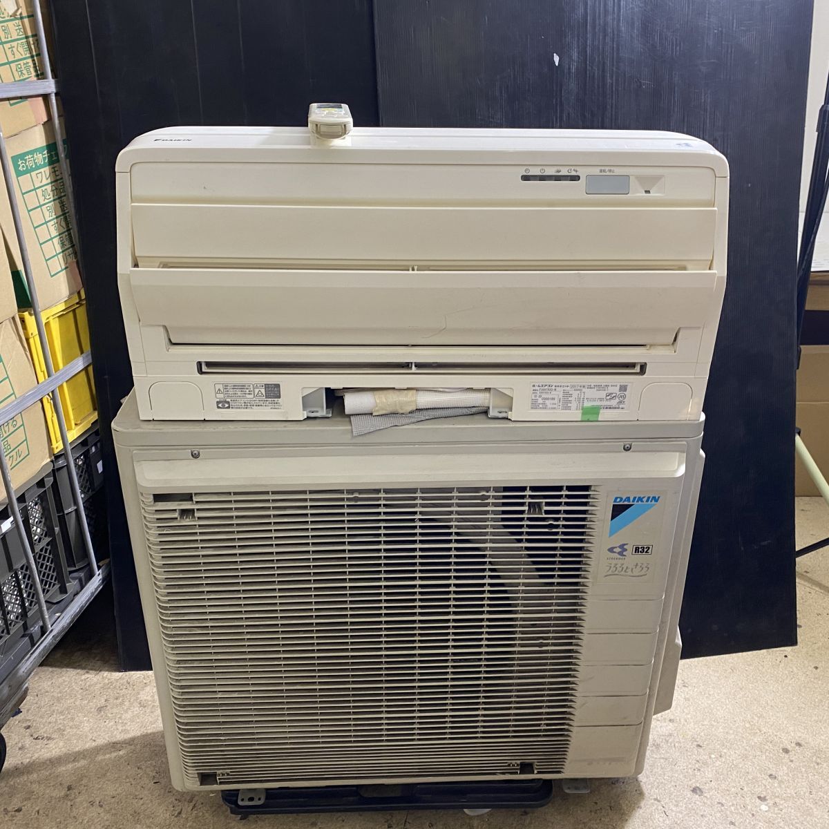 DAIKIN ルームエアコン 12畳 2017年製 F36VTRXS-W R36VRXS 100V 3.6kWジャンク【神奈川県平塚市引取歓迎】AAL0702/大0166/1005拍卖