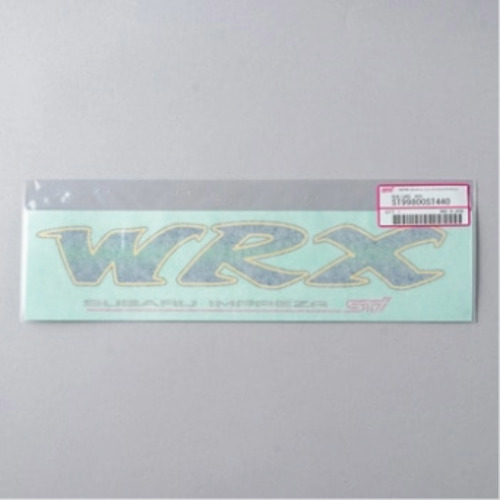 新品 SUBARU スバル 純正 インプレッサ WRX STI GC8 リアトランク レッド デカール ステッカー 拍卖