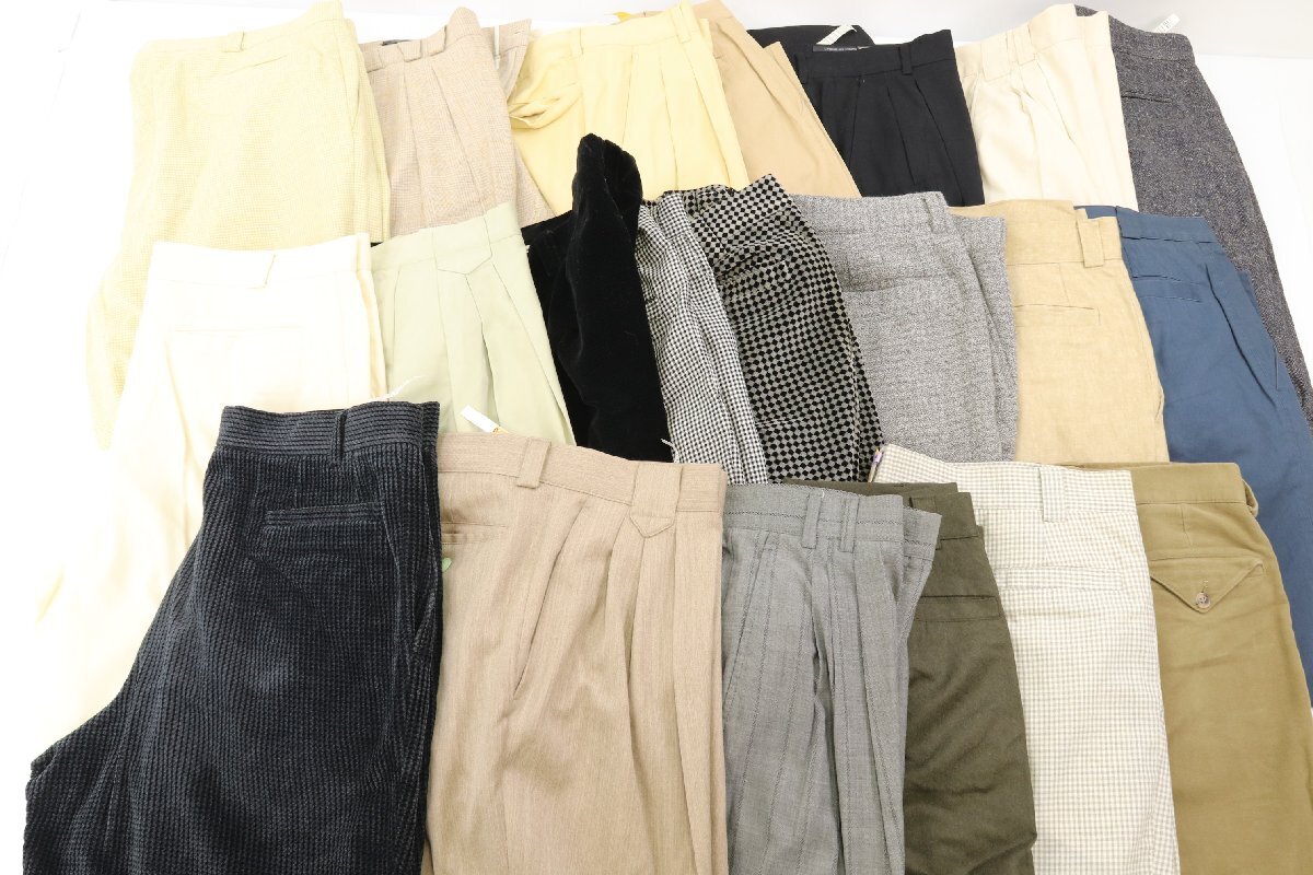 【21点】VERSACE ヴェルサーチ ベルサーチ istante イスタンテ ズボン パンツ スラックス ボトムス 52 54 56 他 メンズ 服 まとめ 3408-NA拍卖