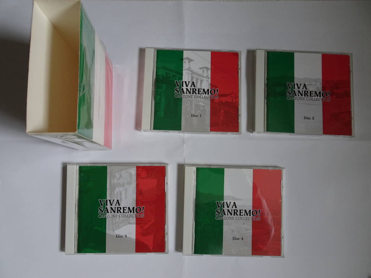 「ビバ・サンレモ カンツォーネ・コレクション」CD4枚組拍卖