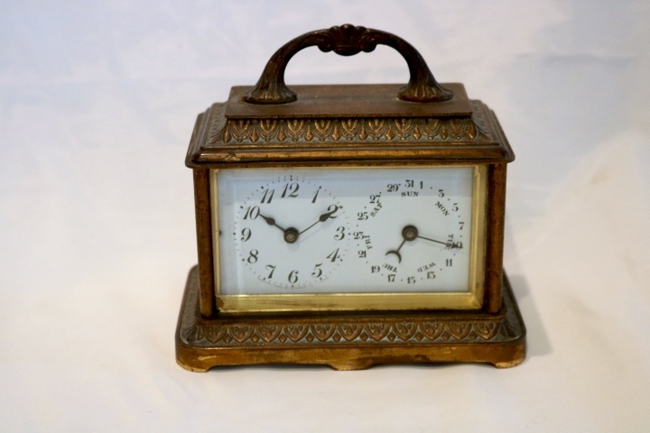 SALE !! ■ 精工舎、大正5年時間、曜日、日にちが分かる置き時計(七曜日指一週間保)/デイデイト/稼働 ■拍卖