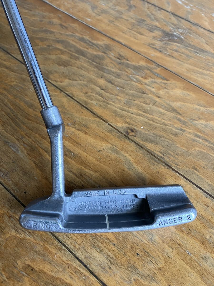 PING ANSER 2 used ピン アンサー2 スチールシャフト 右利き用 パター拍卖
