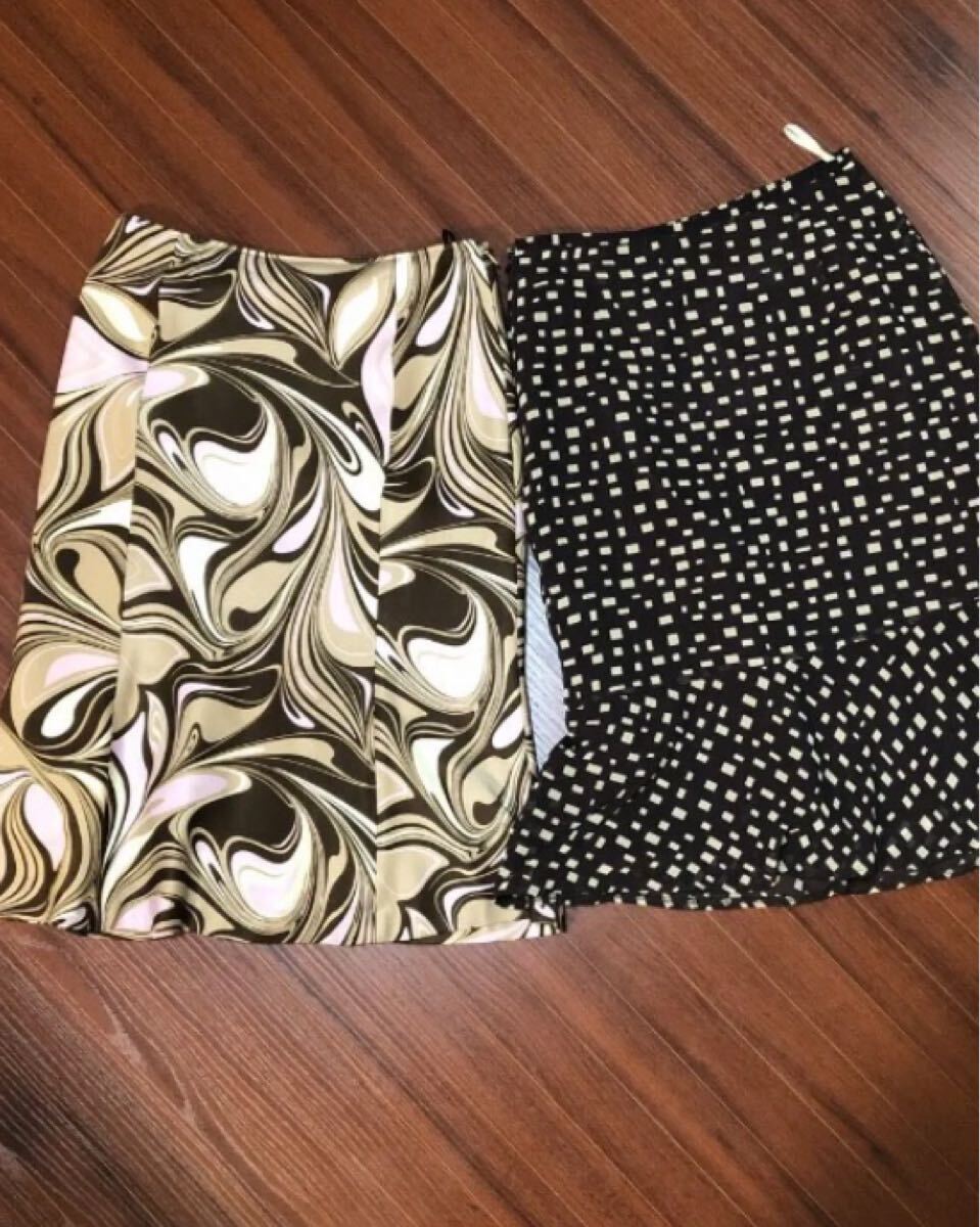 スカート 2点セット マルチカラー まとめ売り 拍卖