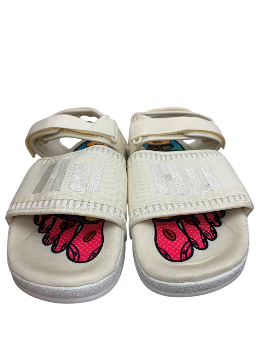 アディダス(adidas)ファレル・ウィリアムス コラボレーションモデル サンダル 27.5㎝ クリームホワイト 拍卖