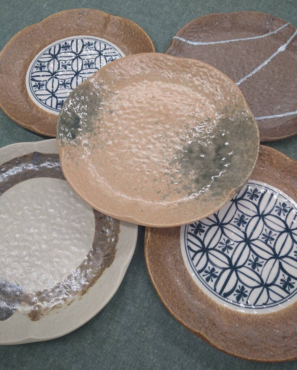 大皿5枚セット セラミック藍 パスタ&カレー拍卖