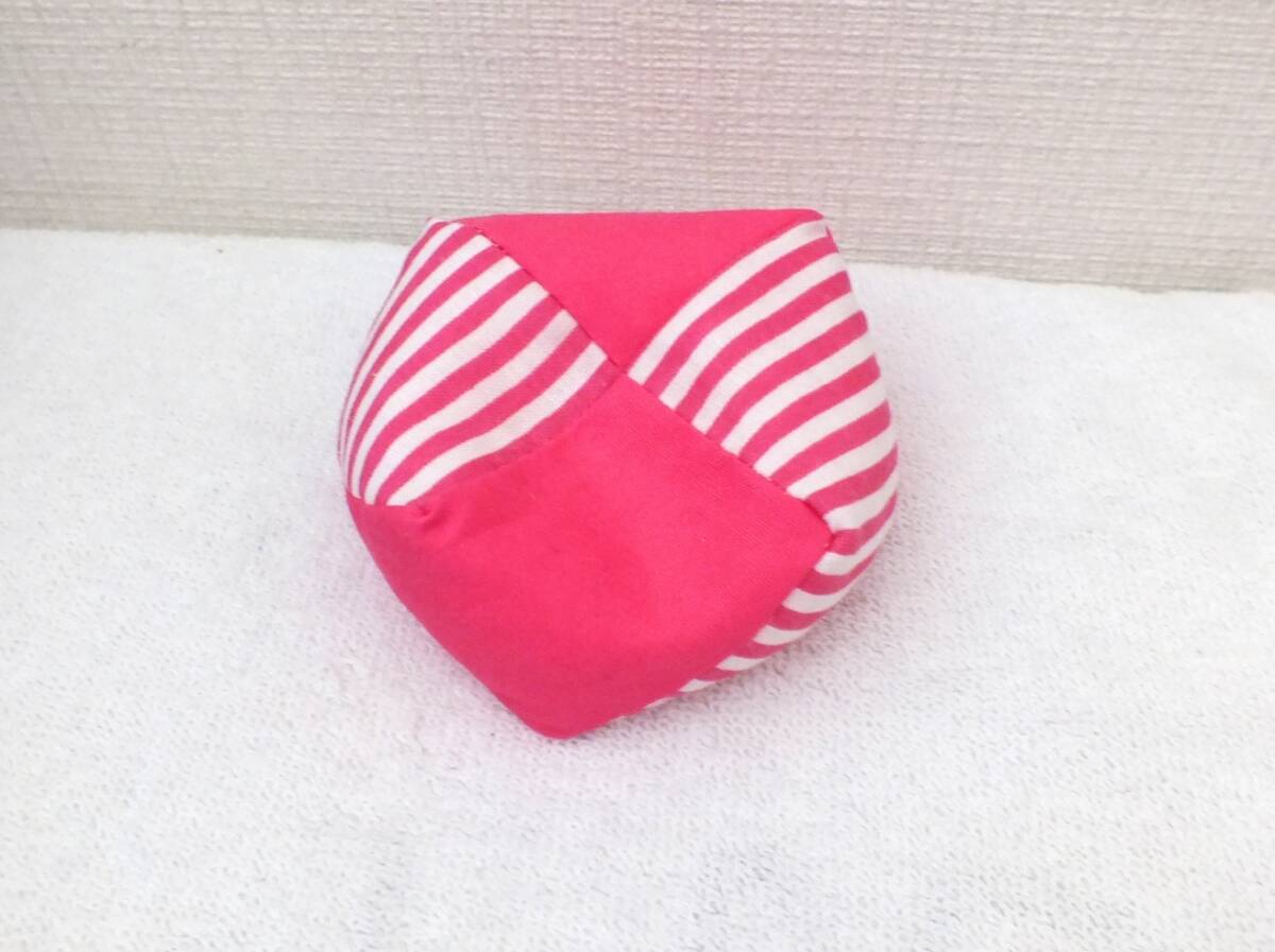 ドールサイズ★ピンク×ストライプ模様☆椅子クッション★*ハンドメイド* ドール用・ねんどろいど・アクスタ・ぬいぐるみ等に♪拍卖