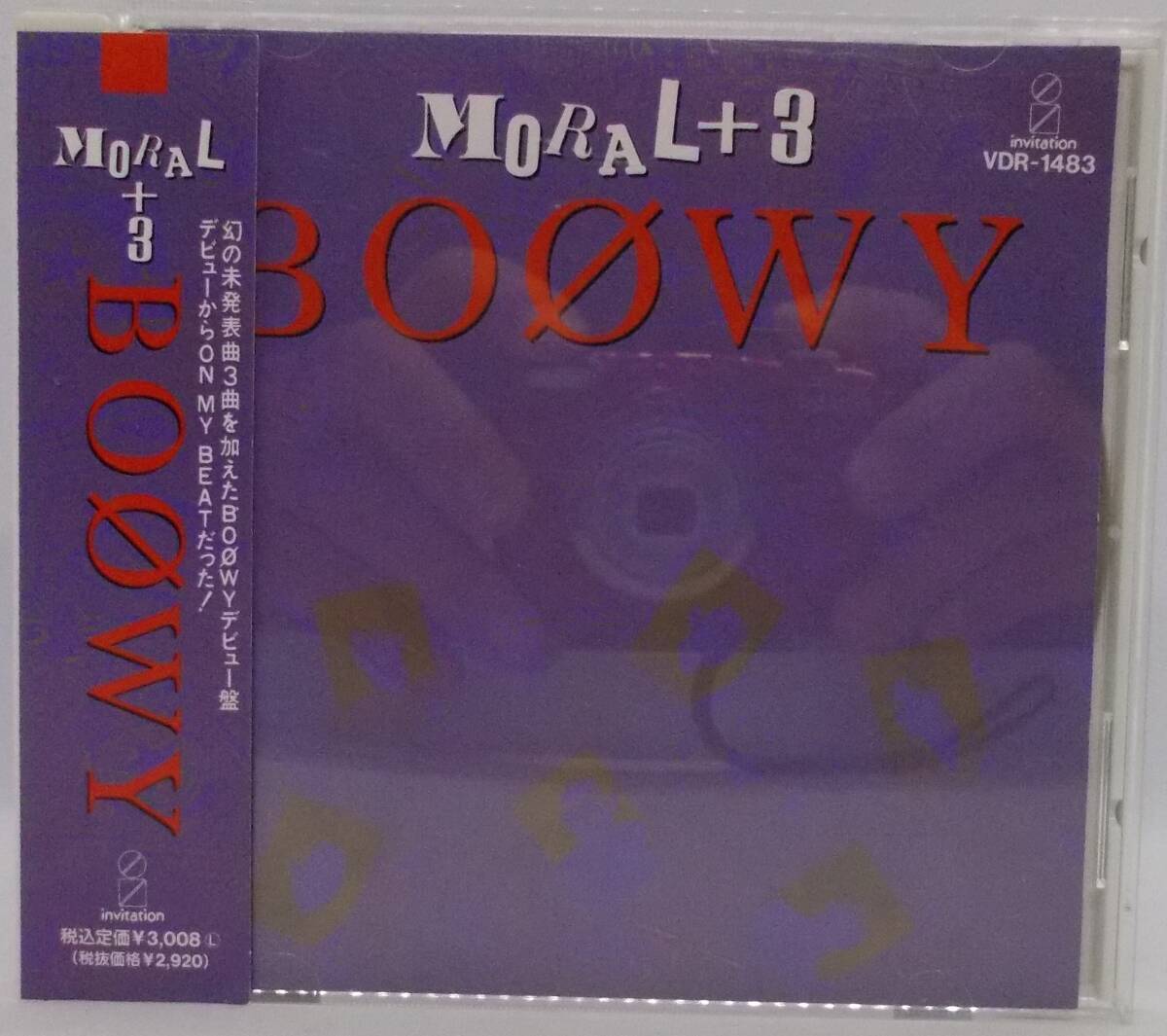 送料185円■BOWYボウイー「MORAL+3」帯付き並上■拍卖