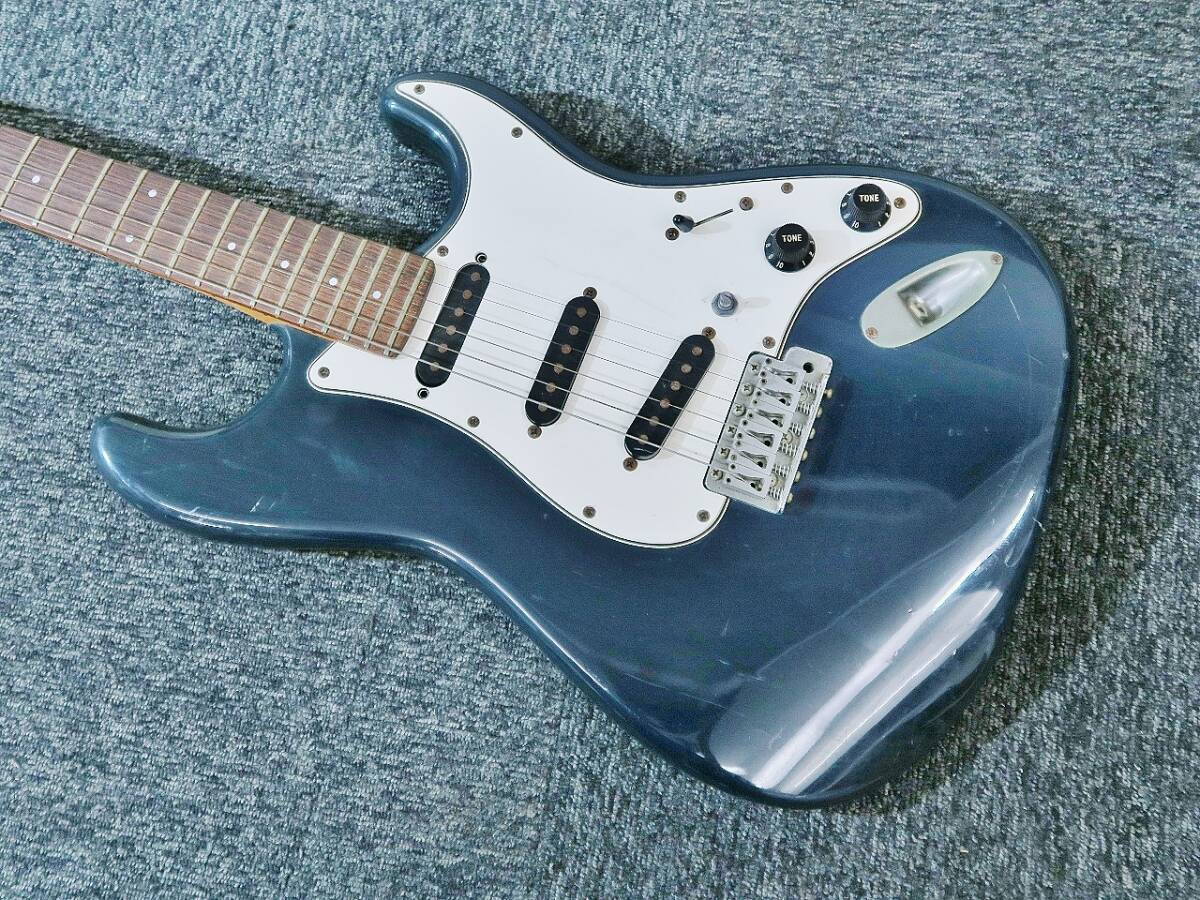 Squier/スクワイヤー ストラトキャスター ネイビー(1027 SQシリアル/エレキギター/フェンダー/コンテンポラリーシリーズ/バーズアイ拍卖