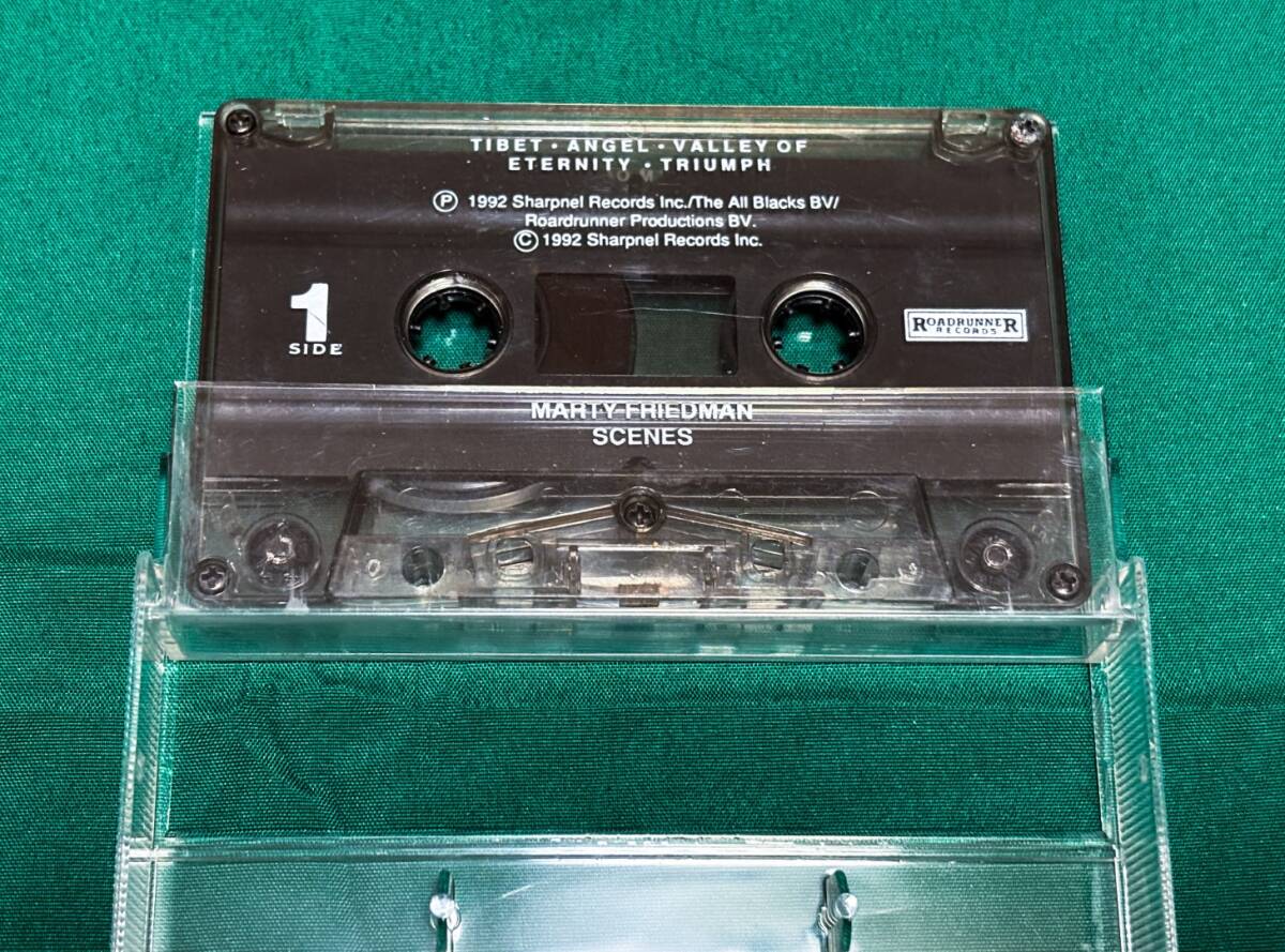 ◆輸入盤 カセットテープ◆ MARTY FRIEDMAN / SCENES ◆ジャケット無し/MEGADETH/マーティ・フリードマン /テープ8本まで送料230円拍卖