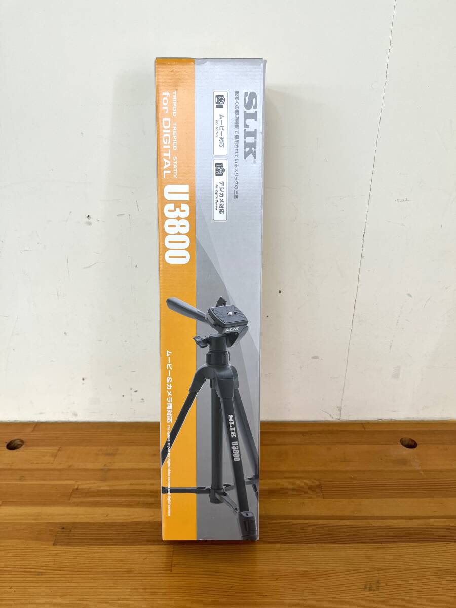 SLIK スリック U3800 ムービー&カメラ両対応 三脚 ブラック拍卖