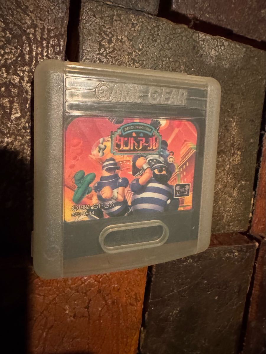 ゲームギアのソフト**『タントアール』game gear 昭和レトロゲーム拍卖