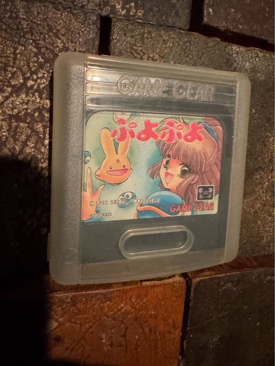 ゲームギア  セガ game gear ぷよぷよ 昭和レトロゲーム拍卖