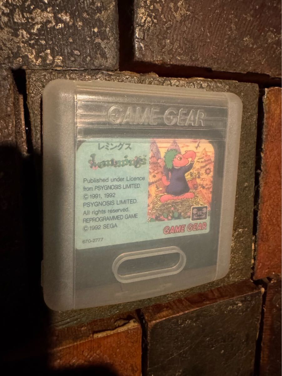 レミングス ゲームギア ソフト game gear 昭和レトロゲーム拍卖