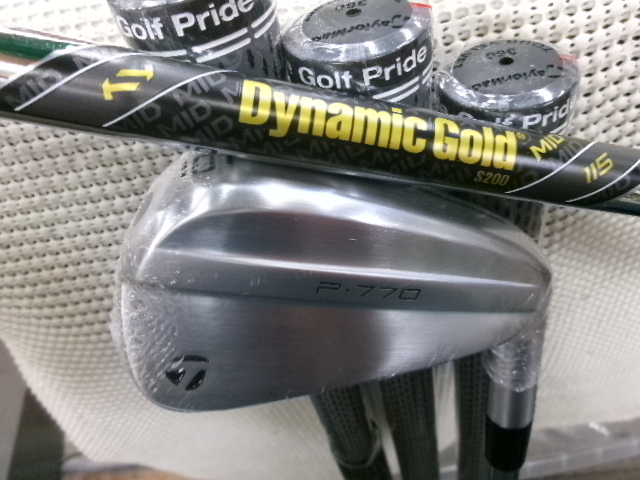 ■455■未使用展示品■P・770 フォージド■P770 FORGED■2024■5本(6~9.P)■Dynamic Gold MID 115■S200■拍卖