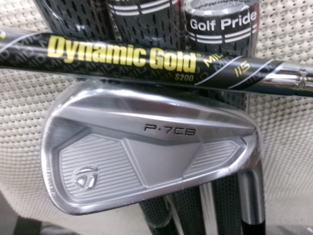 ■479■未使用展示品■P・7CB フォージド■P7CB FORGED■2024■5本(6~9.P)■Dynamic Gold MID 115■S200■拍卖