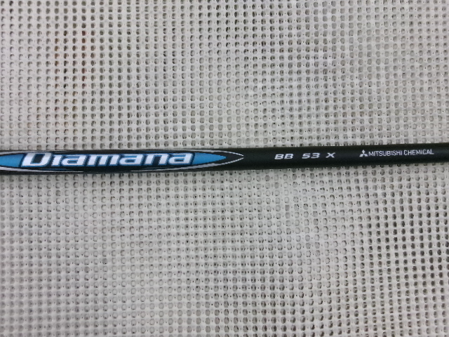 ■138■未使用展示品■ディアマナ■Diamana BB53■フレックスX■ピンスリーブ■グリップ付き■ドライバー用■拍卖