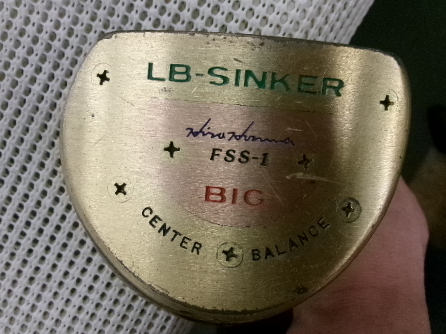 ■014■中古■Hiro Honma■LB-SINKER■FSS-1 BIG■34インチ■拍卖