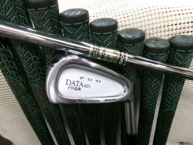 ■212■中古良品■プロギア データ アイアン■DATA 601■10本(3~P.A.S)■PRECISION RIFLE FCM 6.0(SX)■PRGR■拍卖