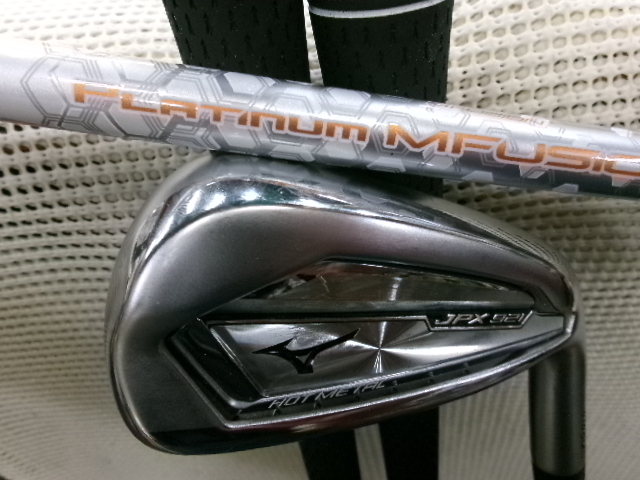 ■094■中古■JPX 921 HOT METAL■4本(7~P)■PLATINUM MFUSION i48■フレックスR■ホットメタル■拍卖