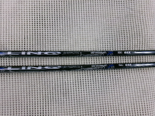 ■034・041■未使用展示品■LIN-Q■M40X■BLUE EX 6■フレックスSX■2本組■ノーカット46インチ■USTマミヤ■拍卖