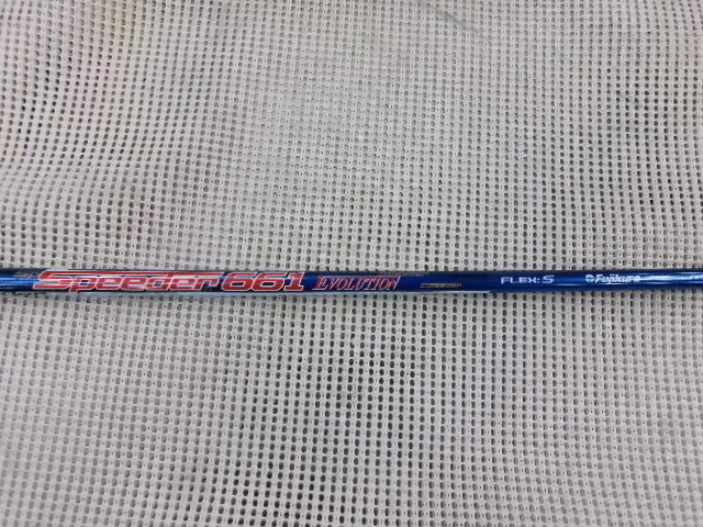 ■133■中古■SPEEDER 661 EVOLUTION■フレックスS■テーラーメイドスリーブ■グリップ付き■ドライバー用■拍卖