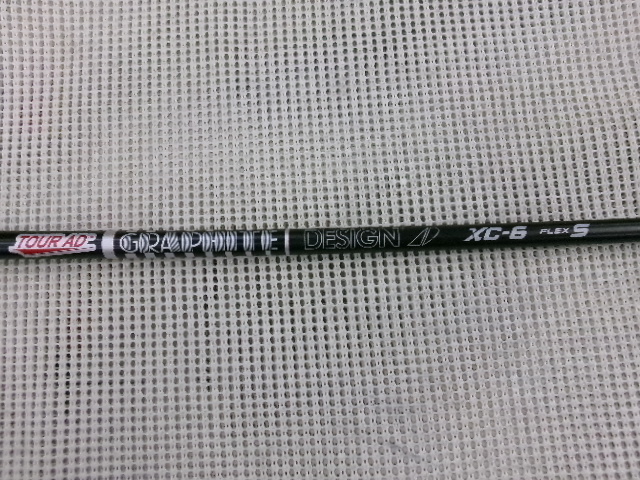 ■577■中古■ツアーAD■TOUR AD XC-6■フレックスS■テーラーメイドスリーブ■グリップ付き■ドライバー用■拍卖
