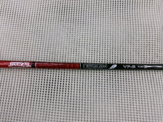 ■424■未使用展示品■ツアーAD■TOUR AD VF-5■フレックスS■タイトリストスリーブ■グリップ付■ドライバー用■拍卖