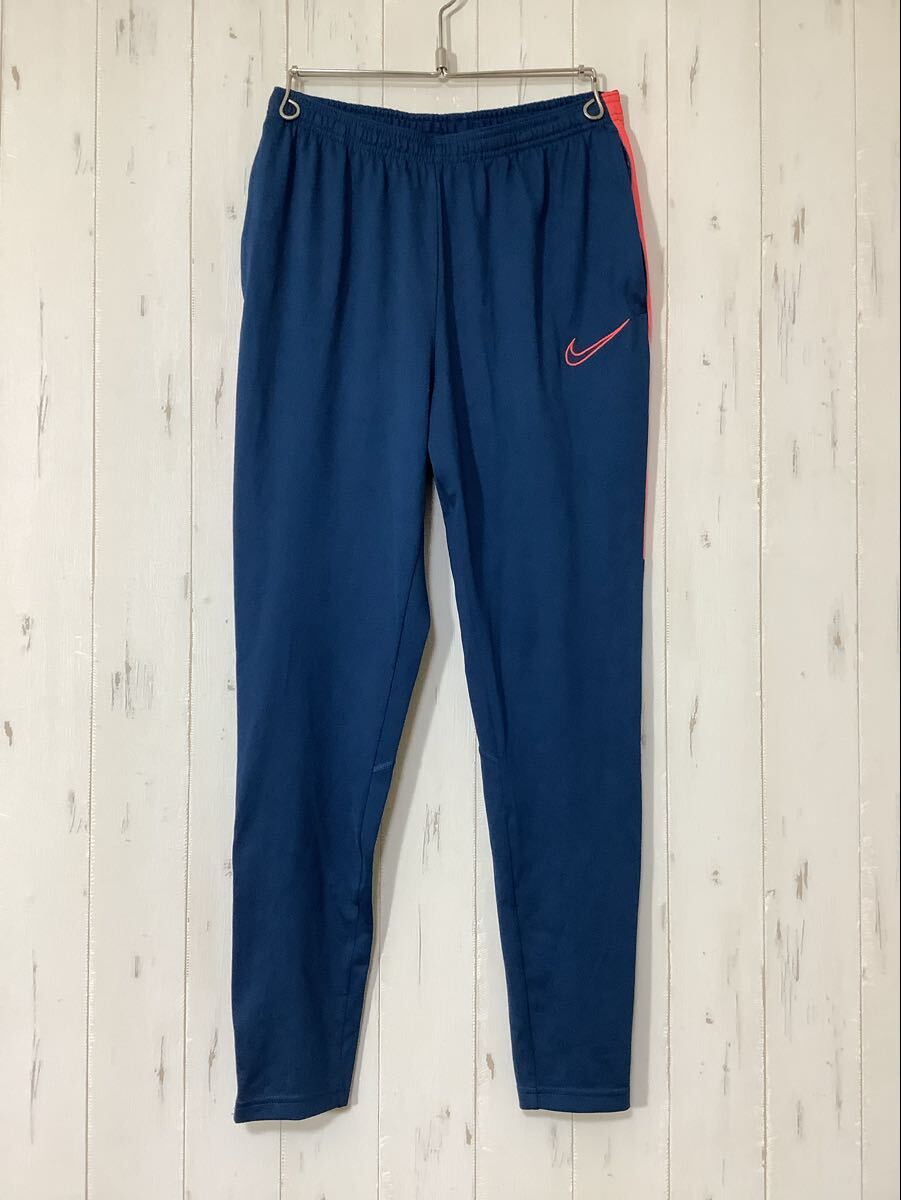 J-1698 NIKE ナイキ ACADEMYKPパンツ ジャージパンツ トレーニングパンツ L レディース ヴァレリアンブルー/レーザークリムゾン ロゴ刺繍拍卖