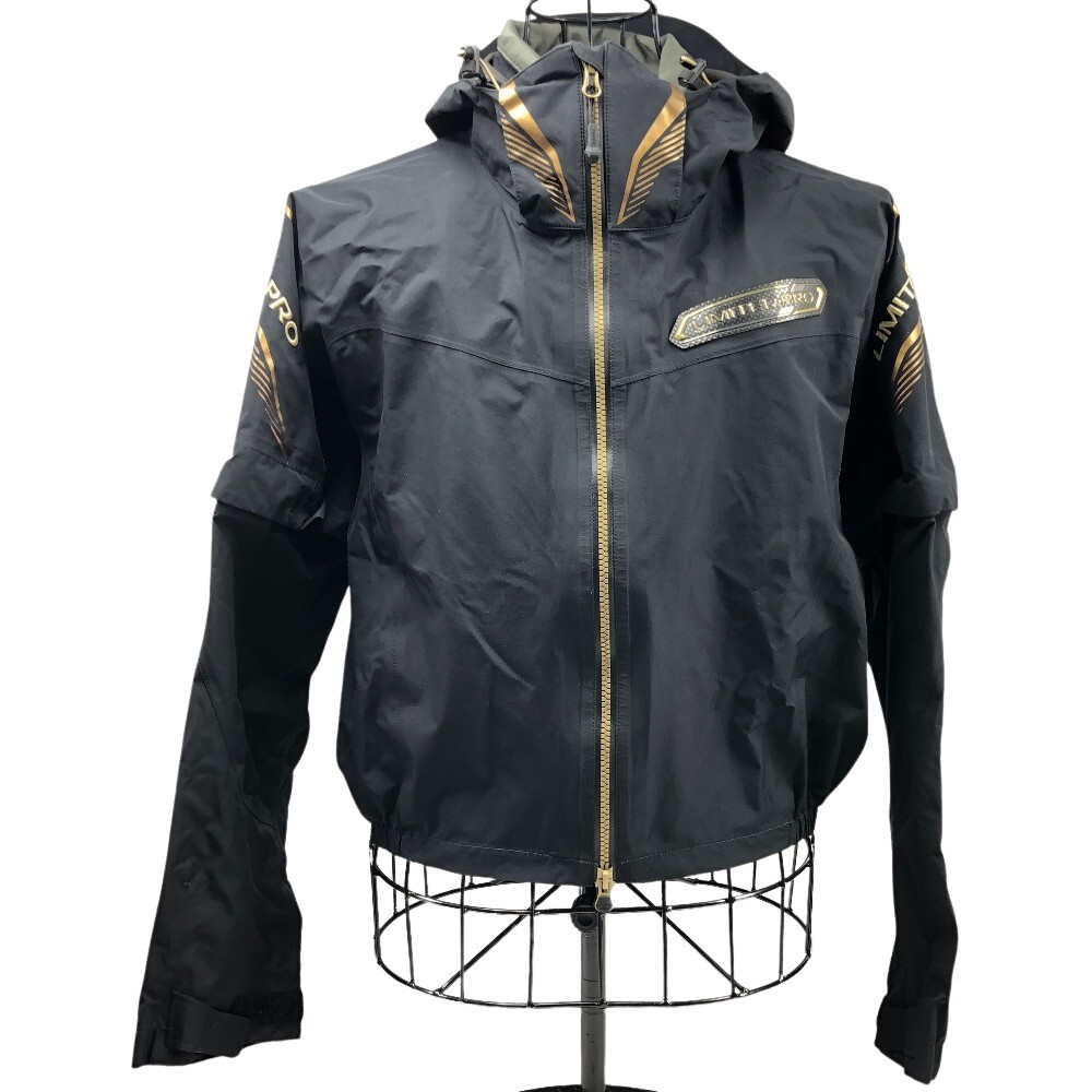 ΣΣ SHIMANO シマノ アウトドアウェア RA-011P ゴアテックス ショートレインリミテッドプロ Lサイズ やや傷や汚れあり拍卖